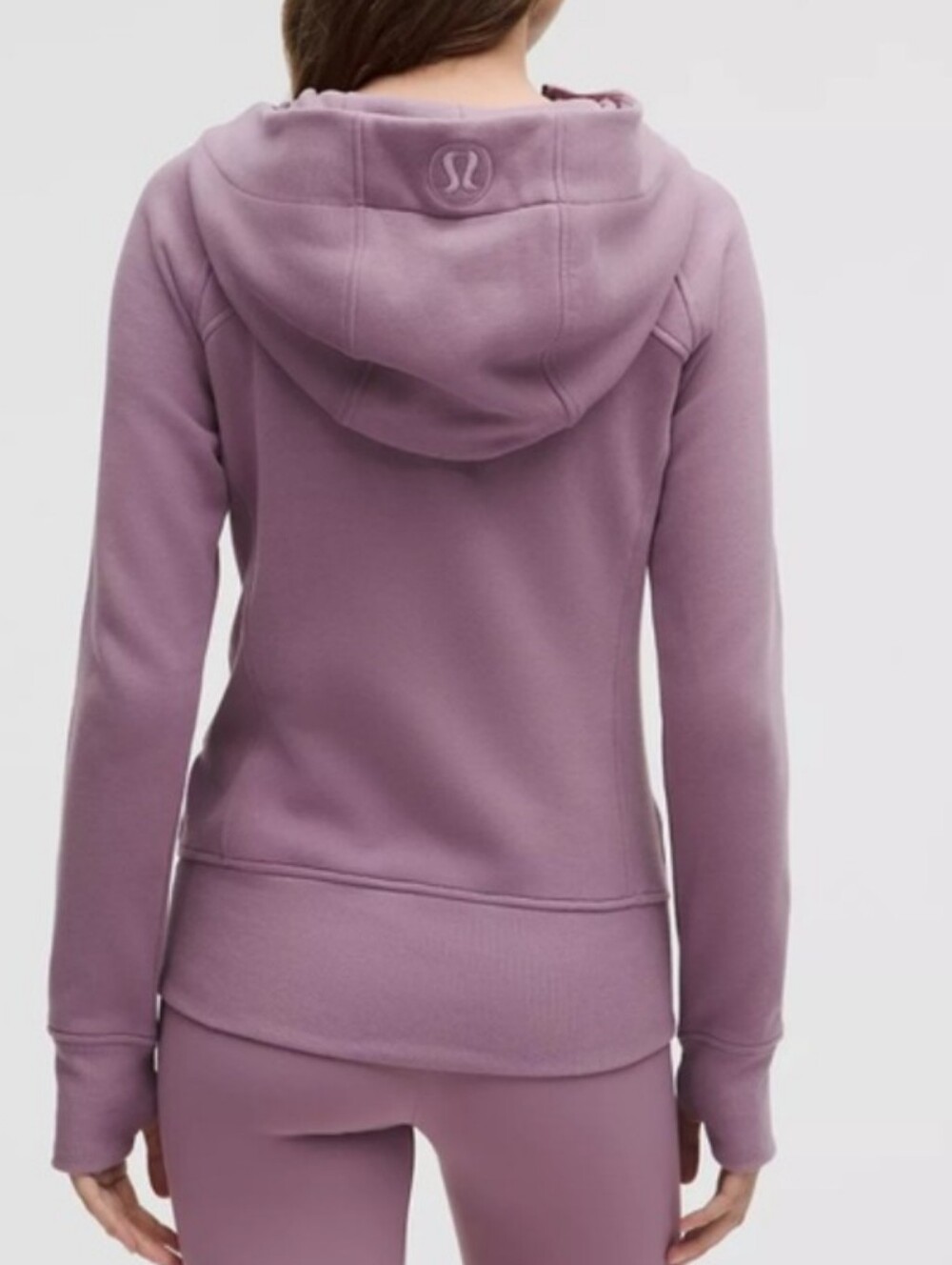 lululemon Scuba  Full- Zip  Hooded  Lavender